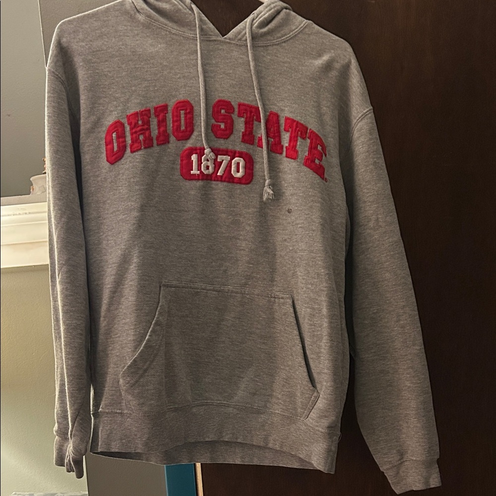 J. America Gray Ohio State Hoodie